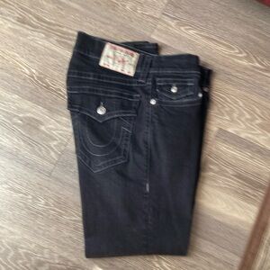 True Religion men’s jeans Ricky relaxed straight.